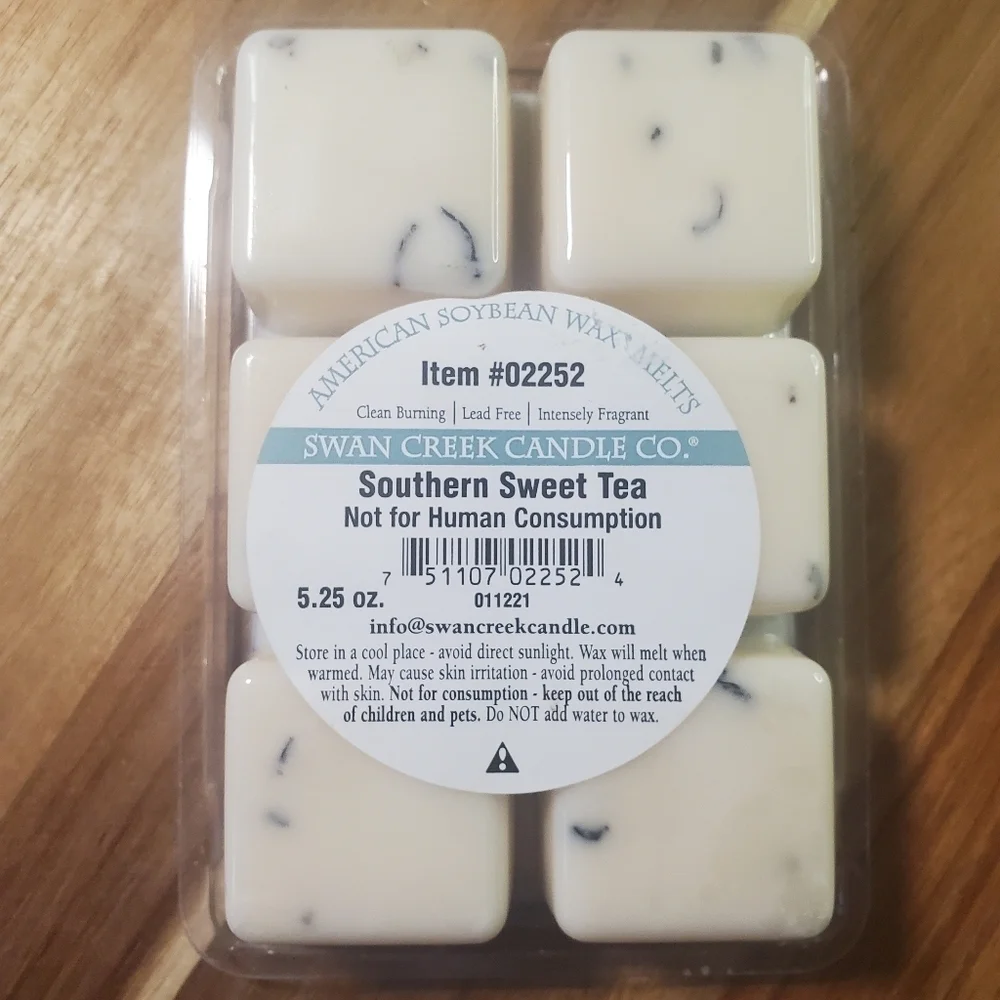 SOUTHERN SWEET TEA by SWAN CREEK CANDLE CO Herbal Melts 100% Natural Wax 5.25 oz